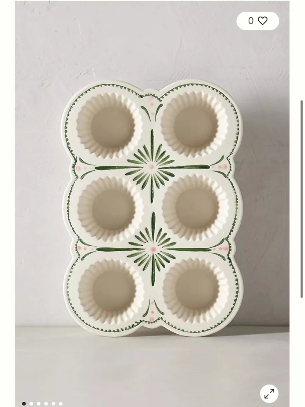 Anthropologie muffin tin